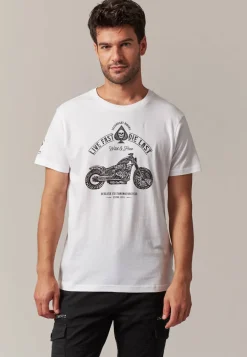 Deeluxe T-Shirt PARK White Sale