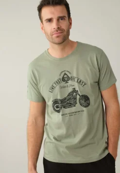 Deeluxe T-Shirt PARK Eucalyptus Clearance