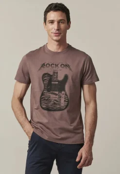 Deeluxe T-Shirt ROCKON SmockPurple Fashion