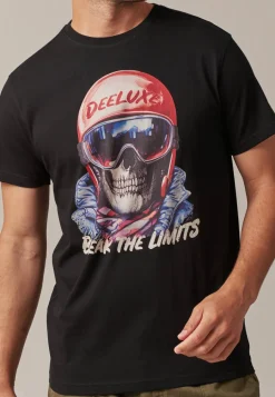 Deeluxe T-Shirt SNOW Black Hot