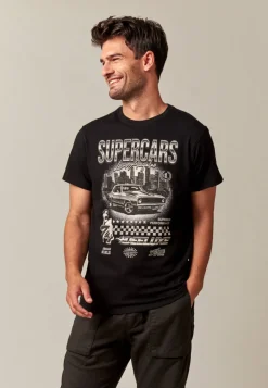Deeluxe T-Shirt SUPERCARS Black Outlet