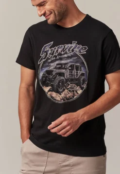 Deeluxe T-Shirt SURVIVE Black Online