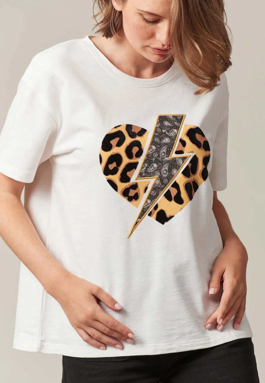 Deeluxe T-shirt TASHA OffWhite Fashion