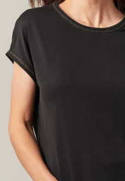 Deeluxe T-shirt VIENNA Black Fashion