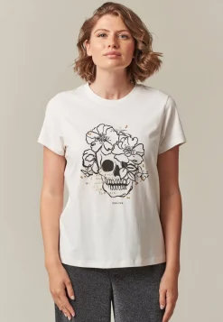 Deeluxe T-shirt WONDERSKULL OffWhite Outlet