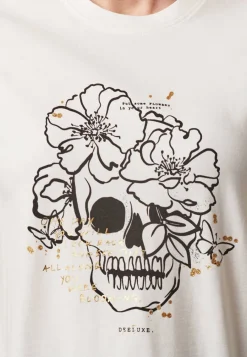 Deeluxe T-shirt WONDERSKULL OffWhite Outlet