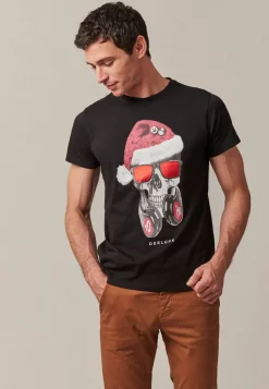 Deeluxe T-Shirt XMAS Black Fashion