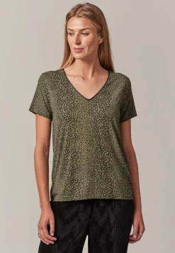Deeluxe T-Shirt ZIANA Khaki Fashion
