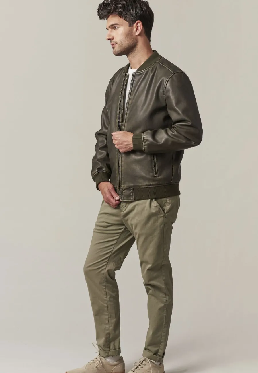 Deeluxe Veste GARET Khaki Flash Sale